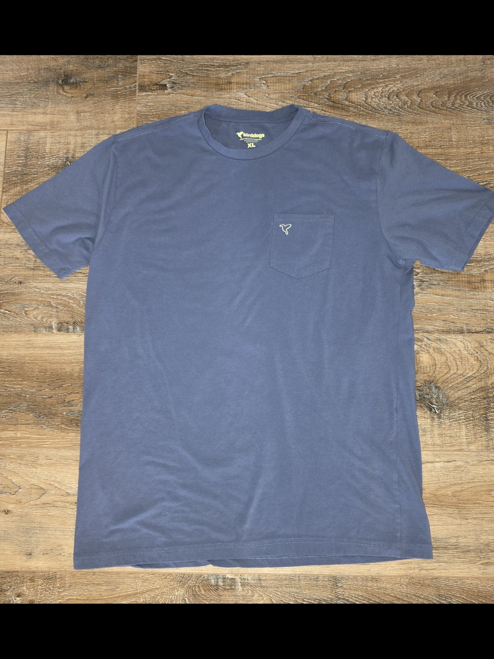 Birddogs Men’s Short Sleeve Pocket Tee - Blue XL